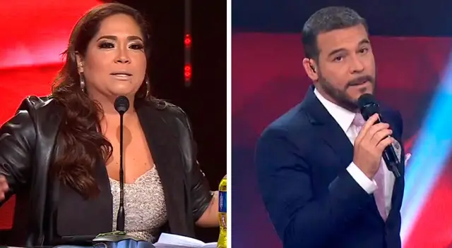 Katia Palma y Adolfo Aguilar pusieron paños fríos tras discusión.