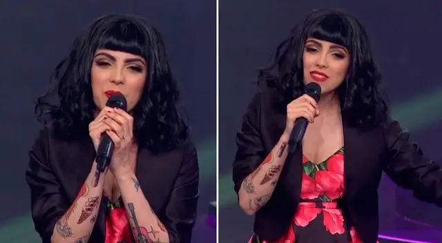 Imitadora de Mon Laferte recuerda que cantó en las calles tras llegar de Venezuela