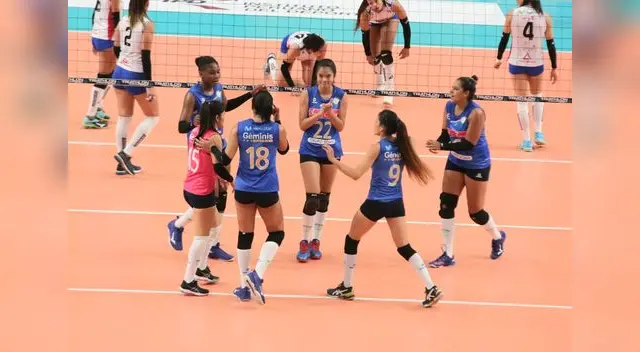 Latino Amisa y Géminis desarrollaron un partido espectacular que se definió en el quinto set.