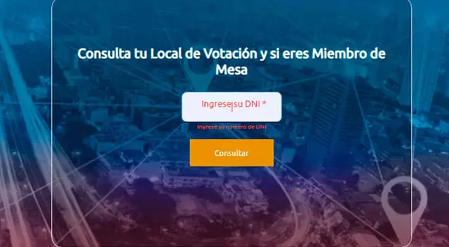 Mira si te toca ser miembro de mesa. Mira si te toca ser miembro de mesa.