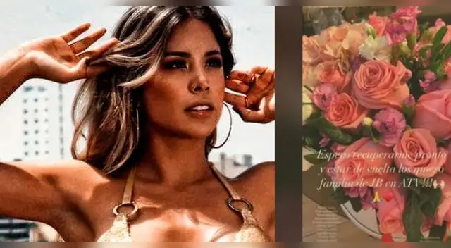 JB en ATV envió arreglo floral a Gabriela Serpa tras estar enferma JB en ATV envió arreglo floral a Gabriela Serpa tras estar enferma