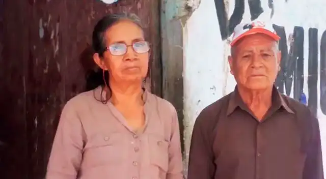 Los esposos Reyes Julca piden ayuda económica para vivir en una casa propia