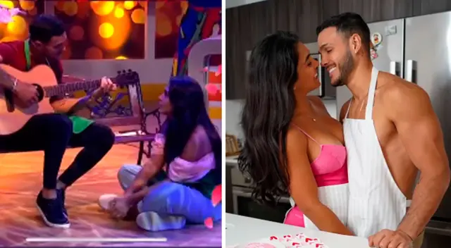 Vania Bludau recibió romántica sorpresa de Mario Irivarren. Vania Bludau recibió romántica sorpresa de Mario Irivarren.