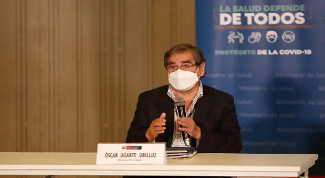 Ministro de Salud, Óscar Ugarte indica que el Perú se encuntra en la parte más alta de la segunda ola