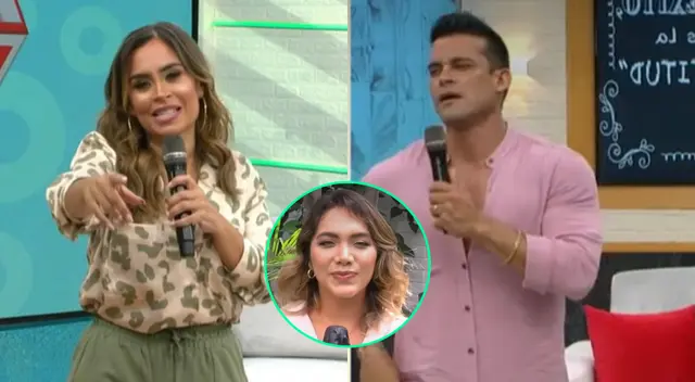 Christian Domínguez dejó el set de América Hoy tras el enlace con Isabel Acevedo, y Ethel Pozo le recordó cómo debió haber actuado.