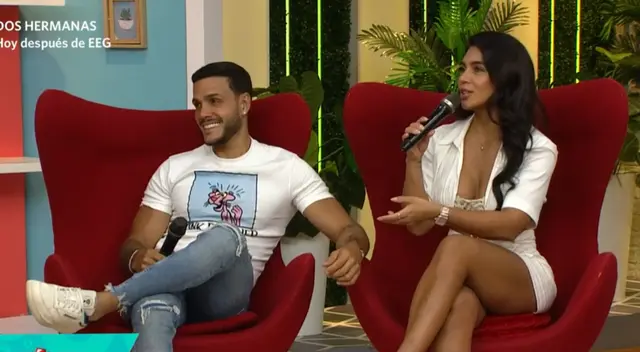 Vania Bludau aseguró que no está pensando en matrimonio con Mario Irivarren, y él la apoyó al decir que primero quiere convivir.