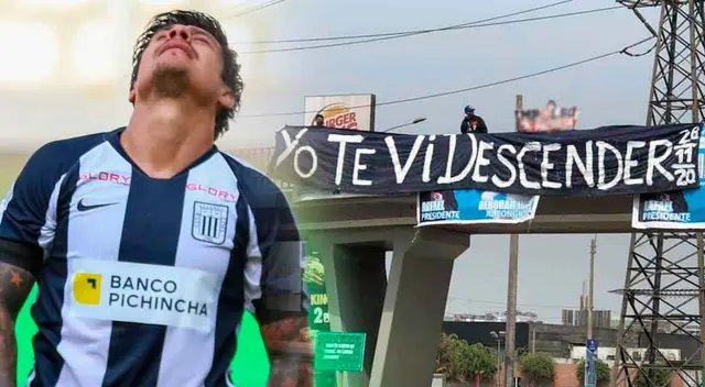 Alianza Lima: hinchas de la U recuerdan el descenso en 2020. Alianza Lima: hinchas de la U recuerdan el descenso en 2020.