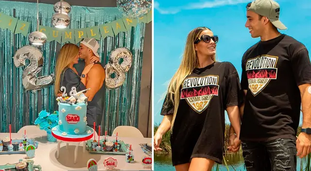 Alejandra Baigorria dedicó un emotivo mensaje a su novio.