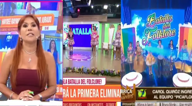 Magaly Medina evidencia que secuencia de Mujeres al mando es idéntica a Fábrica de sueños. Magaly Medina evidencia que secuencia de Mujeres al mando es idéntica a Fábrica de sueños.