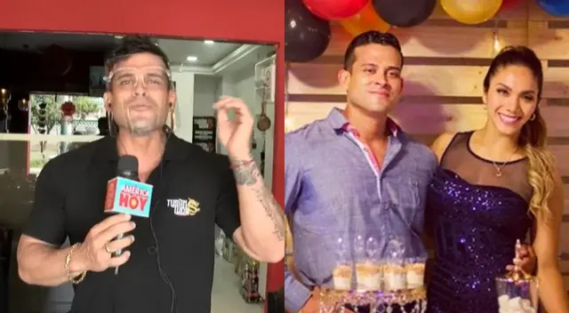 El cumbiambero Christian Domínguez enlazó con América Hoy, y reveló cómo se sintió al ver a su expareja en vivo por primera vez. El cumbiambero Christian Domínguez enlazó con América Hoy, y reveló cómo se sintió al ver a su expareja en vivo por primera vez.