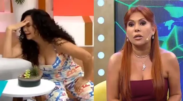 Janet Barboza no dejó pasar la oportunidad para molestar a Magaly Medina. Janet Barboza no dejó pasar la oportunidad para molestar a Magaly Medina.