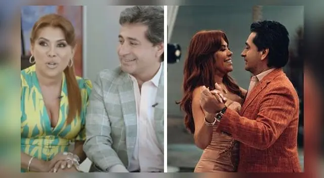 La vez que Magaly Medina se cayó mientras bailaba con su esposo Alfredo Zambrano.