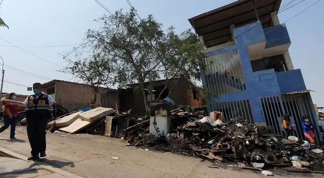 El sujeto identificado como Luis Seija incendió la vivienda de su pareja que se encuentra en estado de gestación.