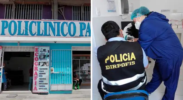 Los detenidos serán denunciados ante el Ministerio Público por el presunto delito contra la salud y la fe pública y el ejercicio ilegal de la medicina.