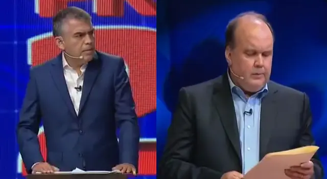 Julio Guzmán se pronunció sobre la intervención de Rafael López Aliaga durante el debate presidencial.