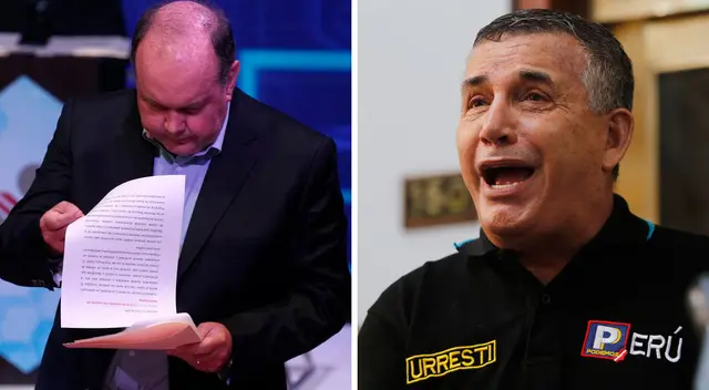 El candidato presidencial de Podemos Perú se burló de Rafael López Aliaga por leer su plan de Gobierno en el debate presidencial de este miércoles.