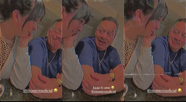 La cantante Daniela Darcourt llegó a Miami para visitar a Tito Nieves, y él le hizo saber todo lo que ella significa en su vida.