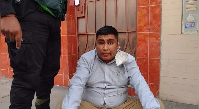 Sujeto fue trasladado a la comisaría