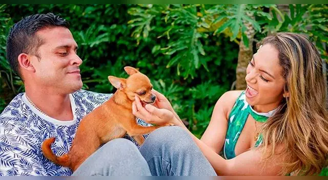 Isabel Acevedo a Christian Domínguez por regalo a ‘Hércules’. Isabel Acevedo a Christian Domínguez por regalo a ‘Hércules’.