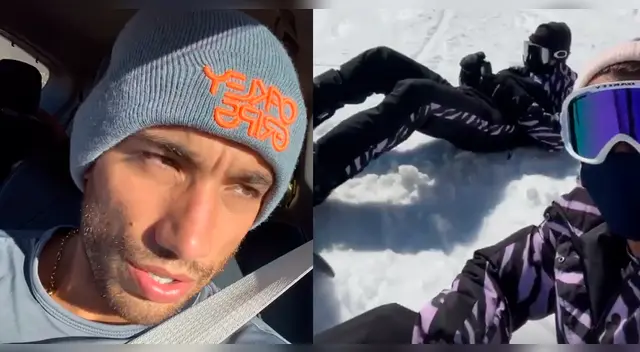 Said Palao y chicos reality sufren percance durante paseo en la nieve Said Palao y chicos reality sufren percance durante paseo en la nieve