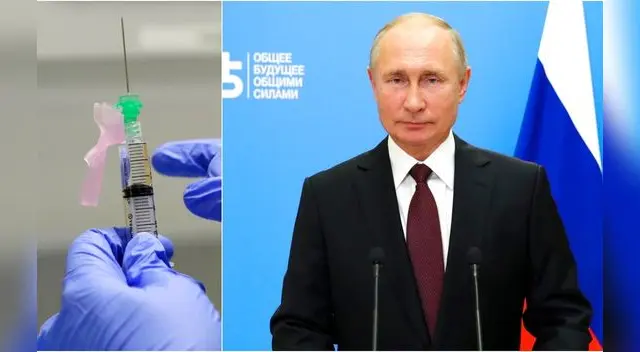 Vacuna rusa Sputnik V sería eficaz contra las variantes del coronavirus, afirma Putin.