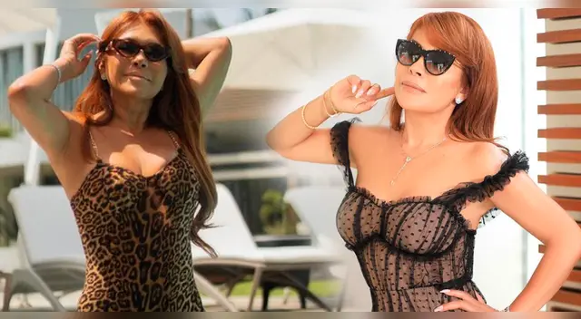 Magaly Medina disfruta de su soltería en paradisíacas playas de Miami [VIDEO]