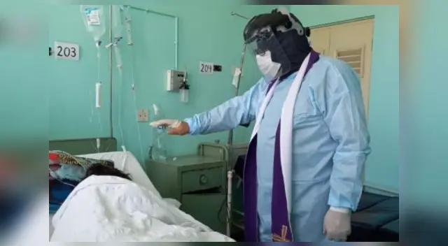 Los actos litúrgicos se llevaron a cabo en el Hospital Regional de Nuevo Chimbote.