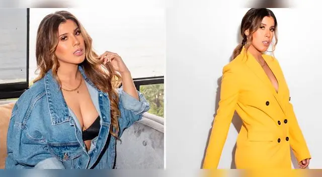 Yahaira Plasencia emocionada por su cumpleaños.