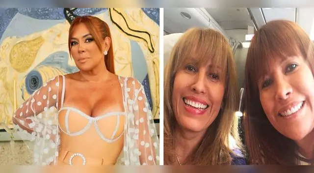 Magaly Medina se reencuentra con su hermana.