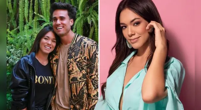 Jazmín Pinedo  y Gino Assereto se encuentran en Ica y en el mismo lugar.