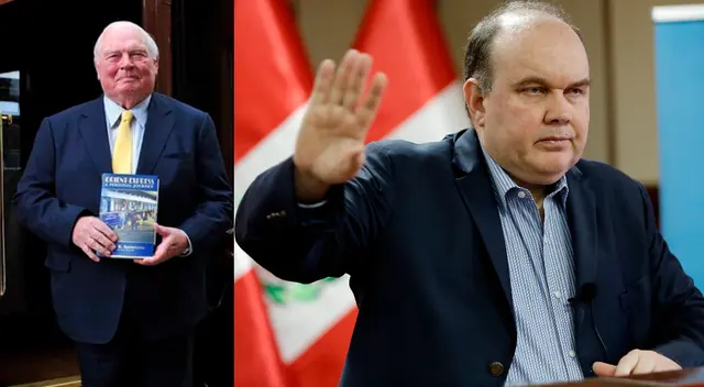 James Sherwood, relató que López Aliaga su y él se reunieron en Palacio antes de la licitación. James Sherwood, relató que López Aliaga su y él se reunieron en Palacio antes de la licitación.