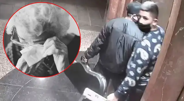 Los ladrones salieron con instrumentos musicales para pasar desapercibidos.