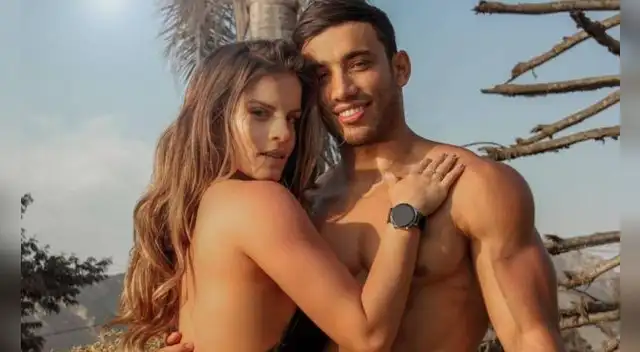 Alejandra Baigorria y Said Palao celebran su amor.