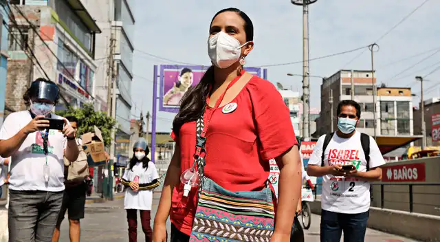 La postulante a la jefatura de Estado por Juntos por el Perú, subió 6,4 puntos porcentuales siendo una de las que más ha sumado a comparación de sus rivales directos.