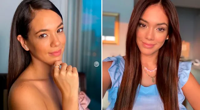 Jazmín Pinedo revela que sí viajó con su expareja Gino Assereto y su hija. Jazmín Pinedo revela que sí viajó con su expareja Gino Assereto y su hija.