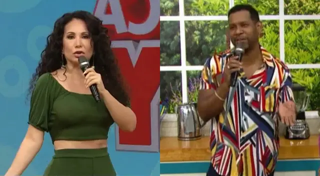 La conductora Janet Barboza le informó a Edson Dávilo que sí le molestaban sus bromas