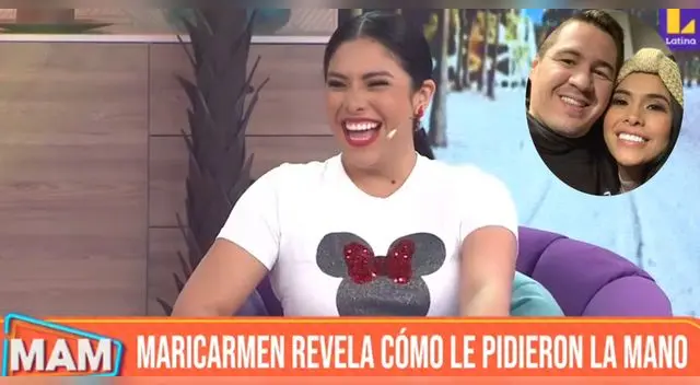 Maricarmen Marín revela que tiene 7 años de relación con Sebastián Martins.