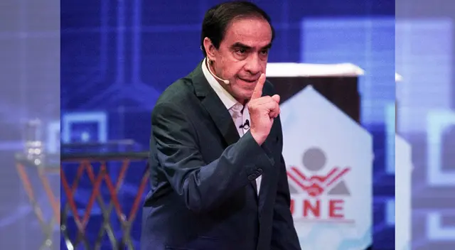 El candidato presidencial, Yonhy Lescano indicó que de pasar a segunda vuelta no hará alianzas