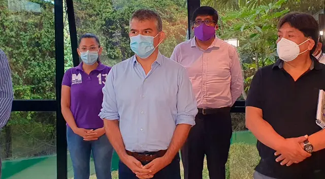 Guzmán no descartó formar alianza con otros partidos en caso no llegue a primera vuelta de los comicios.