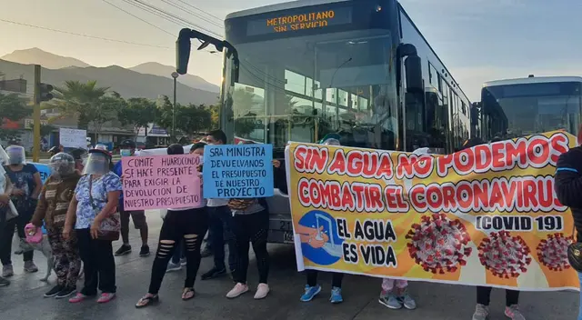 Dirigentes de distritos de Lima Norte indicaron que más de 50 asentamientos humanos no cuentan con el servicio de agua potable y desagüe.