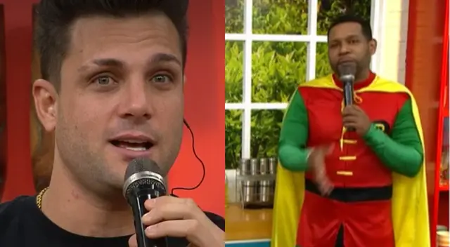 El chico reality Nicola Porcella apareció como invitado en América Hoy, y sorprendió al cuestionar la labor de Edson Dávila como colaborador. El chico reality Nicola Porcella apareció como invitado en América Hoy, y sorprendió al cuestionar la labor de Edson Dávila como colaborador.