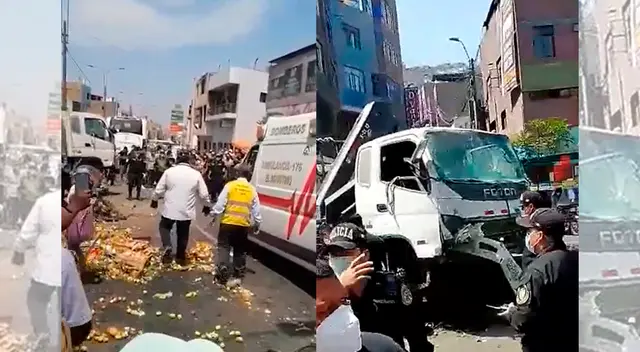 Una personas perdió la vida en accidente vehicular en El Agustino.