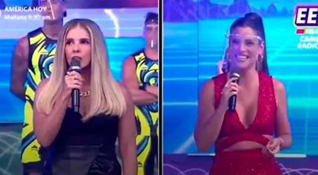 La conductora María Pía Copello reveló que deseaba este encuentro con Johanna San Miguel. La conductora María Pía Copello reveló que deseaba este encuentro con Johanna San Miguel.