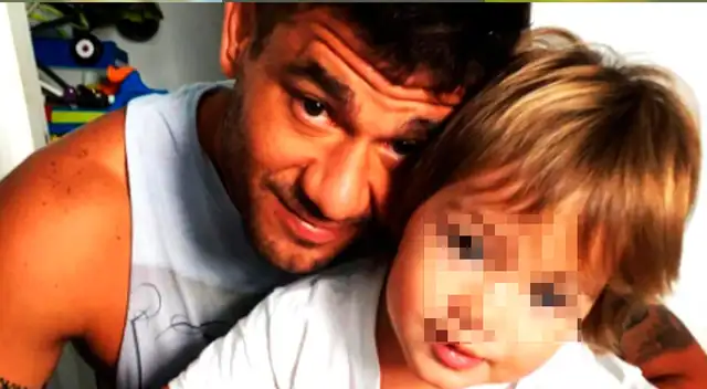 El chico reality Yaco Eskenazi le dedica tiempo a su hijo para práctica deporte. El chico reality Yaco Eskenazi le dedica tiempo a su hijo para práctica deporte.