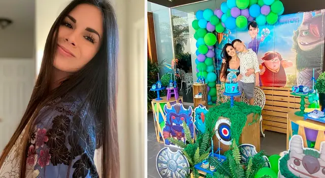 Sully Sáenz celebró cumpleaños de su hijo.