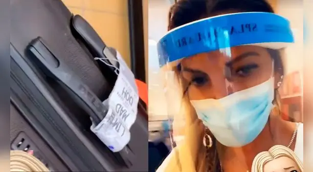 Jessica Newton sufrió el robo de sus objetos en el aeropuerto. Foto: capturas Instagram / Jessica Newton Jessica Newton sufrió el robo de sus objetos en el aeropuerto. Foto: capturas Instagram / Jessica Newton