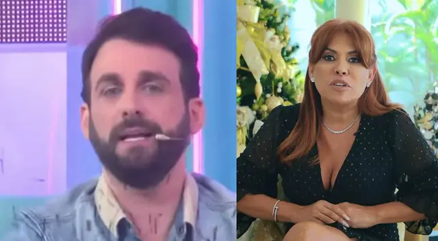 Rodrigo González sobre distanciamiento con Magaly Medina. Rodrigo González sobre distanciamiento con Magaly Medina.