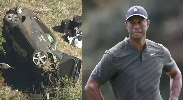 El mensaje de Tiger Woods luego del accidente con su vehículo.