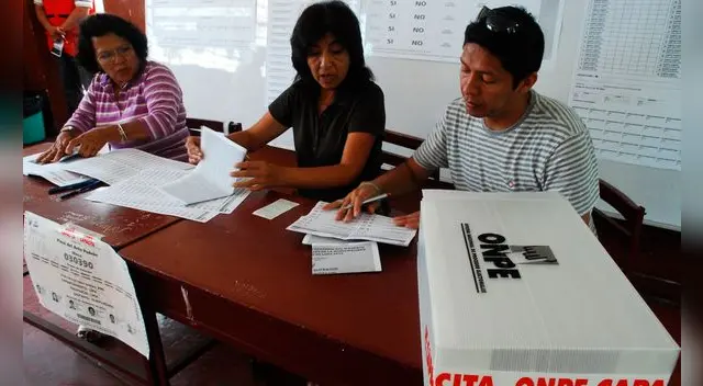 Los miembros de mesa en las elecciones 2021 recibirán una bonificación de S/120.