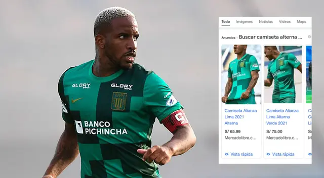 Alianza Lima vende camisetas del debut de Jefferson Farfán y en Internet la piratean Alianza Lima vende camisetas del debut de Jefferson Farfán y en Internet la piratean